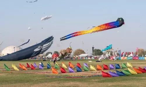 ആ​കാ​ശ​ത്ത് കാ​ഴ്ച വി​സ്മ​യ​മൊ​രു​ക്കാ​ൻ ഖ​ത്ത​ർ കൈ​റ്റ് ഫെ​സ്റ്റി​വ​ൽ ജ​നു​വ​രി 15 മു​ത​ൽ