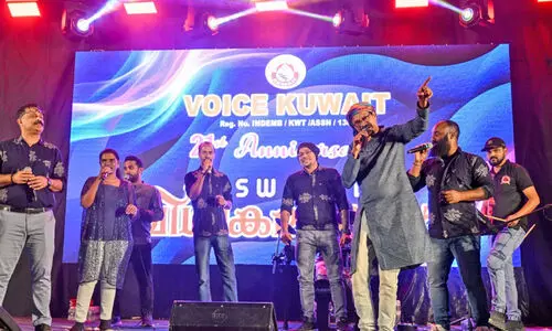 ക​ല​യു​ടെ ആ​ഘോ​ഷ​മാ​യി വോ​യ്സ് കു​വൈ​ത്ത് ‘വി​ശ്വ​ക​ല’