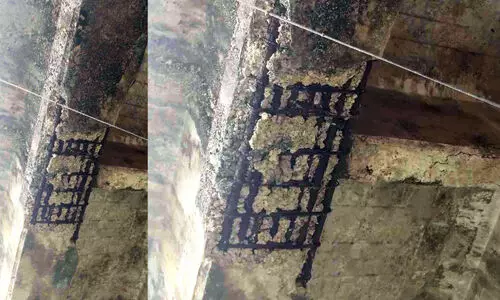 തോട്ടുമുക്ക് പാലം അപകടാവസ്ഥയിൽ; തുരുമ്പിച്ച കമ്പികൾ പുറത്ത്