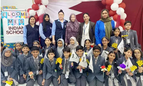 ഭി​ന്ന​ശേ​ഷി ബോ​ധ​വ​ൽ​ക്ക​ര​ണം;  എം.​ഇ.​എ​സ് വി​ദ്യാ​ർ​ഥി​ക​ൾ ദോ​ഹ ഇ​ന്റ​ർ​നാ​ഷ​ന​ൽ സെ​ന്റ​ർ ഫോ​ർ സ്പെ​ഷ​ൽ നീ​ഡ്‌​സ് സ​ന്ദ​ർ​ശി​ച്ചു