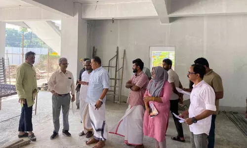 പട്ടാമ്പി മുനിസിപ്പൽ ടവർ നിർമാണം അവസാന ഘട്ടത്തിലേക്ക്