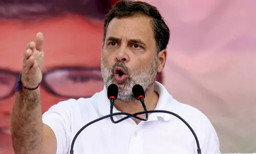 ബി.ജെ.പി ‘ഭ്രഷ്ട് ജനതാ പാർട്ടി’;   ഇരട്ട എൻജിൻ സർക്കാറുകളുടെ ചെയ്തികൾ എണ്ണിയെണ്ണിപ്പറഞ്ഞ് രാഹുൽ