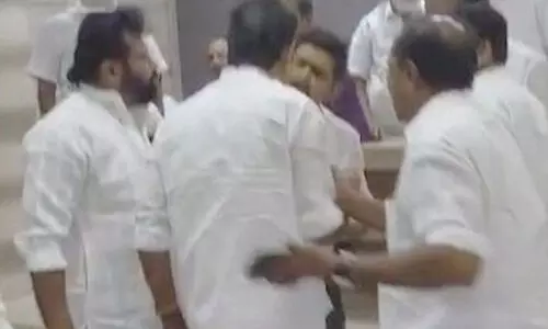 എൻ.സി.പി നേതൃയോഗത്തിൽ ഉന്തുംതള്ളും; യോഗം ഉ​പേക്ഷിച്ചു