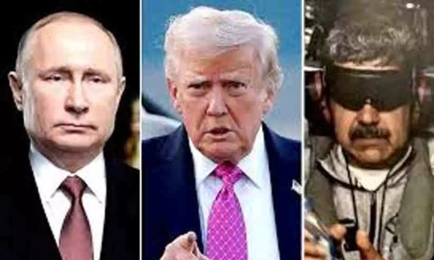 Vladimir Putin, Donald Trump, Nicolas Maduro