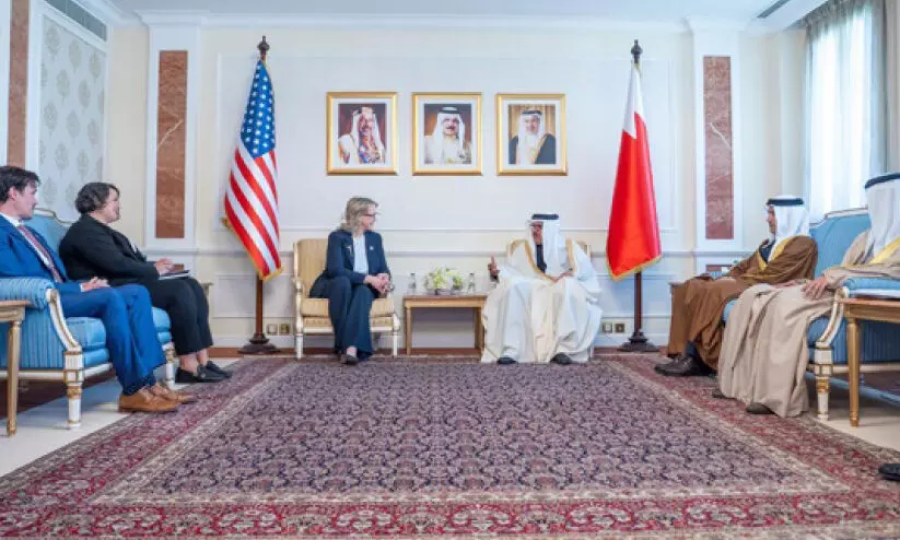 പുതിയ യു.എസ് അംബാസഡറെ സ്വാഗതംചെയ്ത് വിദേശകാര്യ മന്ത്രി പുതിയ യു.എസ് അംബാസഡറെ സ്വാഗതംചെയ്ത് വിദേശകാര്യ മന്ത്രി