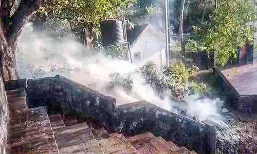 കുമ്പളങ്ങി പാർക്കിൽ ചവർകൂനക്ക് തീപിടിച്ചത് പരിഭ്രാന്തി പരത്തി കുമ്പളങ്ങി പാർക്കിൽ ചവർകൂനക്ക് തീപിടിച്ചത് പരിഭ്രാന്തി പരത്തി