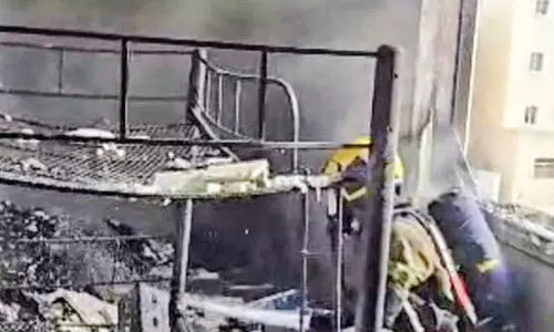 നാ​സിം ഏ​രി​യ​യി​ലെ വീ​ട്ടി​ൽ തീ​പി​ടി​ച്ച് ഒ​രാ​ൾ​ക്ക് പ​രി​ക്ക്