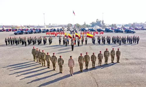 കു​വൈ​ത്ത് സൈ​നി​ക മേ​ധാ​വി അ​മീ​രി ഗാ​ർ​ഡ് സ​ന്ദ​ർ​ശി​ച്ചു