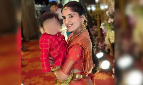 ഭർത്താവുമായി വഴക്കിട്ട യുവതി പത്ത് മാസം പ്രായമായ കുഞ്ഞിന് വിഷം നൽകിയ ശേഷം ജീവനൊടുക്കി