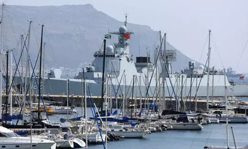 ചൈനീസ്, റഷ്യൻ, ഇറാൻ യുദ്ധക്കപ്പലുകൾ ദക്ഷിണാഫ്രിക്കൻ സമുദ്രാതിർത്തിയിൽ