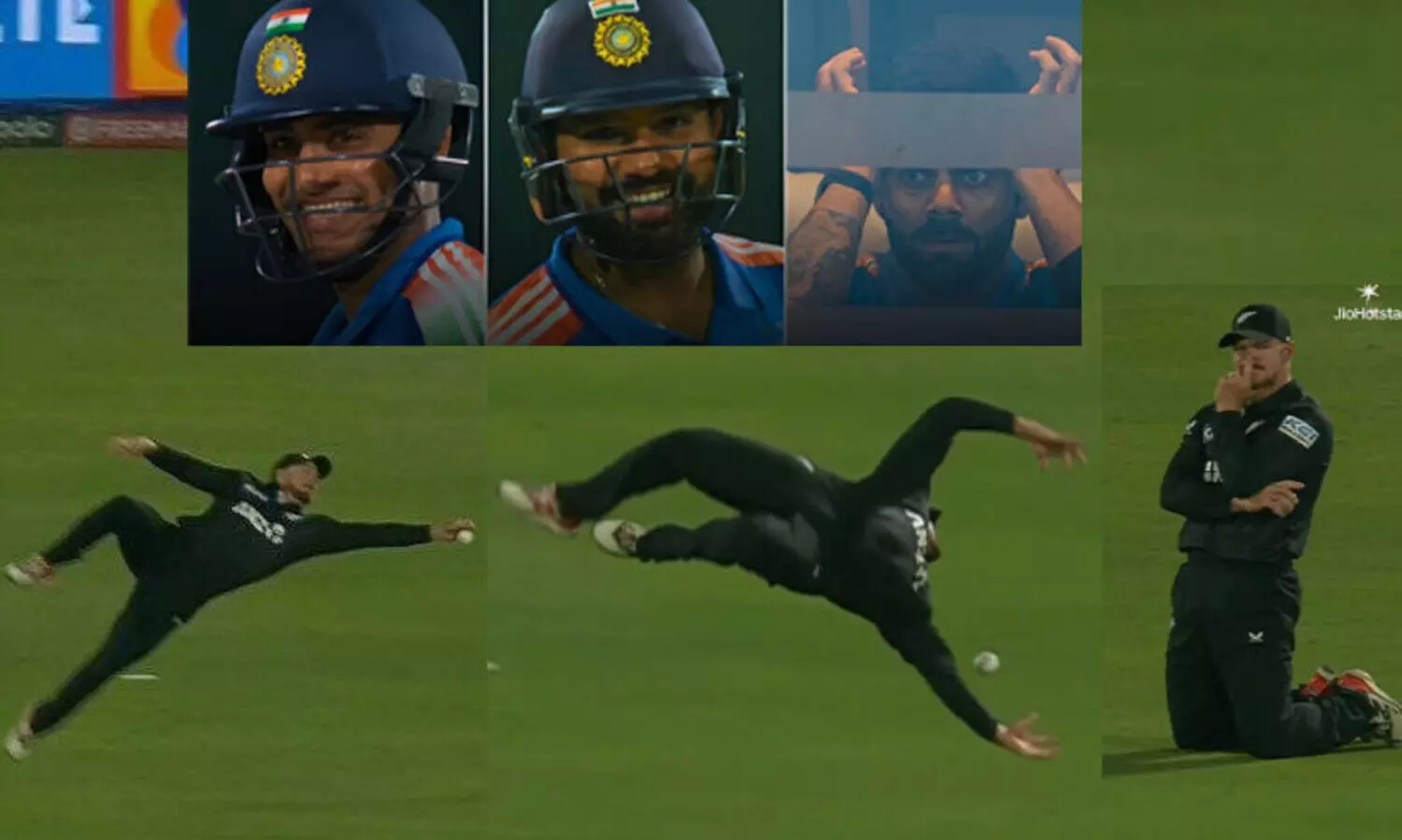 കോഹ്‍ലിയും തലയിൽ കൈ​വെച്ചു.. ഗ്രാവിറ്റി തിയറികളെയും വെല്ലുവിളിച്ച് ​െഗ്ലൻ ഫിലിപ്സിന്റെ ‘മിസ്സ്ഡ് ക്യാച്ച്’