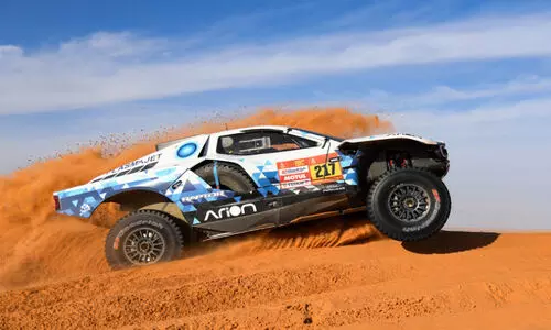 സൗ​ദി ഡാ​ക്ക​ർ റാ​ലി ആ​റാം ഘ​ട്ടം