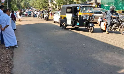 അമിതവേഗത: അപകടമേഖലയായി കടന്നമണ്ണ പ്രദേശം