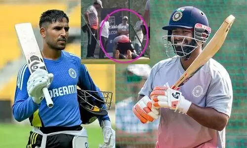 ഋഷഭ് പന്തിന് വീണ്ടും പരിക്ക്; പകരക്കാരനായി ധ്രുവ് ജുറൽ ടീമിൽ ഋഷഭ് പന്തിന് വീണ്ടും പരിക്ക്; പകരക്കാരനായി ധ്രുവ് ജുറൽ ടീമിൽ