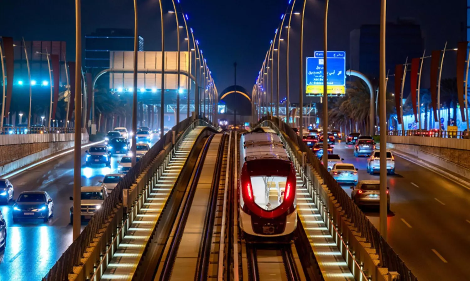 റിയാദ് മെട്രോ ഇനി ദറഇയ ഗേറ്റിലേക്കും; റെഡ് ലൈൻ 8.4 കിലോമീറ്റർ കൂടി നീട്ടും