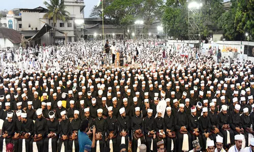 പട്ടിക്കാട് ജാമിഅ നൂരിയ്യ സമ്മേളനത്തിന് പ്രൗഢ സമാപനം; ഇ​ന്ത്യ​യു​ടെ സം​സ്കാ​രം ബ​ഹു​സ്വ​ര​ത -മു​ഹ​മ്മ​ദ് അ​സ്ഹ​റു​ദ്ദീ​ൻ