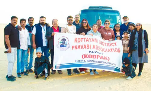 മ​രു​ഭൂ​മി​യി​ൽ സ​ഹാ​യ​വു​മാ​യി കോ​ഡ്പാ​ക്