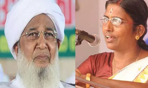 മൊയ്ല്യാർക്ക് മനുഷ്യക്കടത്ത് ഉണ്ടോയെന്ന് അന്വേഷിക്കണം; കാന്തപുരത്തെ വീണ്ടും അധിക്ഷേപിച്ച് ശശികല