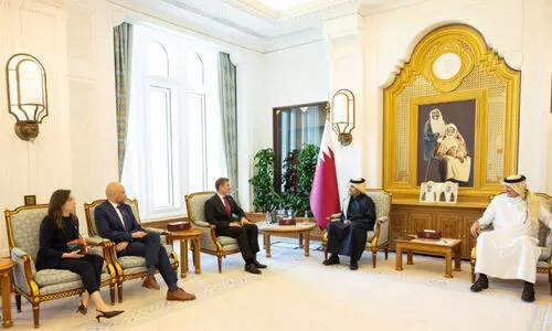 യു.എസ് അണ്ടർ സെക്രട്ടറി ഖത്തർ പ്രധാനമന്ത്രിയുമായി കൂടിക്കാഴ്ച നടത്തി