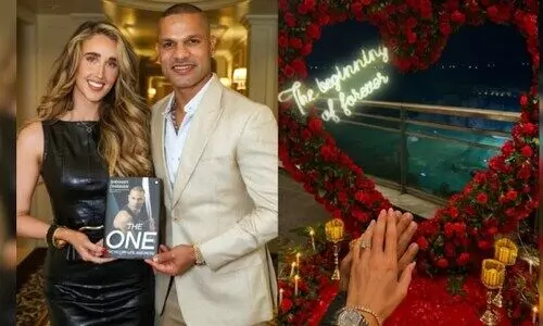 ശിഖർ ധവാൻ വിവാഹിതനാകുന്നു; നിശ്ചയത്തിനു പിന്നാലെ ചിത്രം പങ്കുവെച്ച് താരം ശിഖർ ധവാൻ വിവാഹിതനാകുന്നു; നിശ്ചയത്തിനു പിന്നാലെ ചിത്രം പങ്കുവെച്ച് താരം