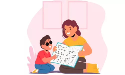 വെളിച്ചം തൂകി ദീപ്തി ബ്രെയിൽ സാക്ഷരത പദ്ധതി