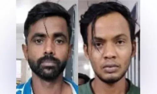 പൂ​ട്ടി​ക്കി​ട​ന്ന വീ​ട്ടി​ൽ​നി​ന്ന് അ​ഞ്ച് ല​ക്ഷ​ത്തി​ന്റെ വ​സ്തു​ക്ക​ൾ മോ​ഷ്ടി​ച്ച ര​ണ്ടു​പേ​ർ അ​റ​സ്റ്റി​ൽ