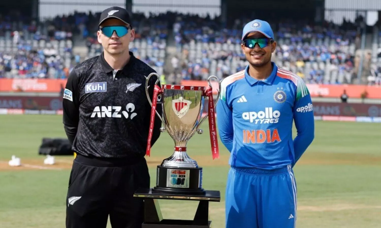 പരമ്പര പിടിക്കാൻ മെൻ ഇൻ ബ്ലൂ; രാജ്കോട്ടിൽ കിവീസിന് ടോസ്, ഇന്ത്യ ആദ്യം ബാറ്റ് ചെയ്യും, സുന്ദറിന് പകരക്കാരനായി നിതീഷ്