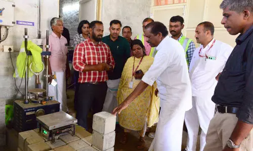 ടൗൺഷിപ്പ്; 283 വീടുകളുടെ വാര്‍പ്പ് പൂര്‍ത്തിയായി ഗുണനിലവാരം ഉറപ്പാക്കി ക്യൂ.സി ലാബ്