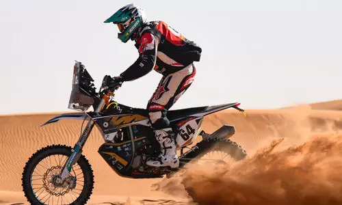 സൗദി ഡാക്കർ റാലി: എട്ടാംഘട്ടത്തിൽ സാവൂദ് വരിയാവക്ക് ചരിത്ര വിജയം