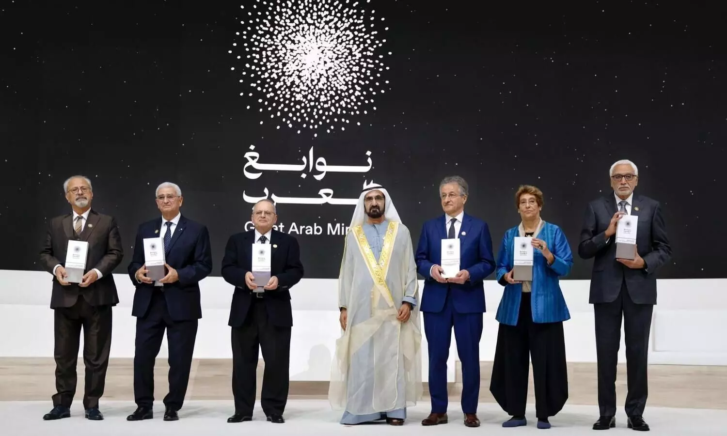 അറബ്​ ലോകത്തെ പ്രതിഭകൾക്ക്​ ആദരം; ഗ്രേറ്റ് അറബ് മൈൻഡ്സ് അവാർഡുകൾ സമ്മാനിച്ചു
