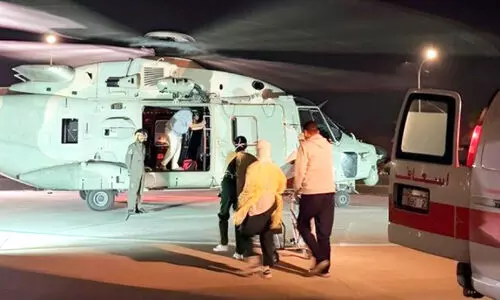 അടിയന്തര മെഡിക്കൽ എയർലിഫ്റ്റ് നടത്തി റാഫോ