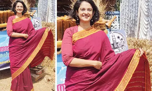 ‘ഈ സാരി സെക്കൻഡ് ഹാൻഡ്, എട്ടുവർഷമായി ഉപയോഗിക്കുന്നു’ -​സദസ്സിനെ ഞെട്ടിച്ച് കെ. ​വാ​സു​കി ഐ.എ.എസ്