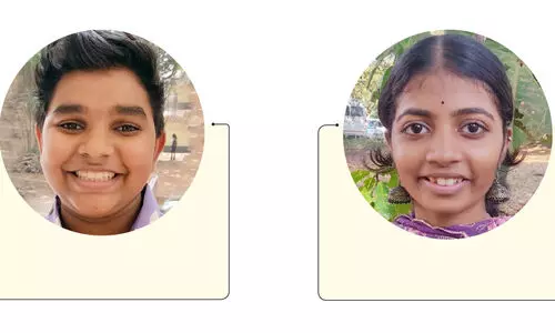 നി​ഷാ​ൻ മു​ഹ​മ്മ​ദ്, എ​യ്ഞ്ച​ൽ ബി. ​ദീ​ഷ്