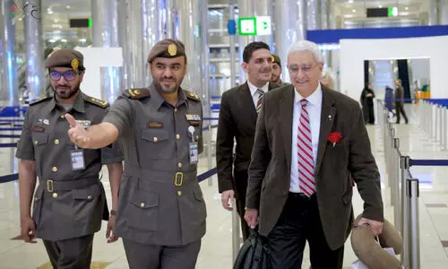 ‘ഗ്രേറ്റ് അറബ് മൈൻഡ്സ് അവാർഡ്’ ജേതാക്കൾക്ക് സ്വീകരണം നൽകി