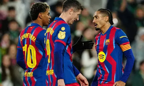 ബാഴ്സ കുതിപ്പ് തുടരുന്നു, കോപ ഡെൽ റേ ക്വാർട്ടറിൽ, വലകുലുക്കി ടോറസും യമാലും