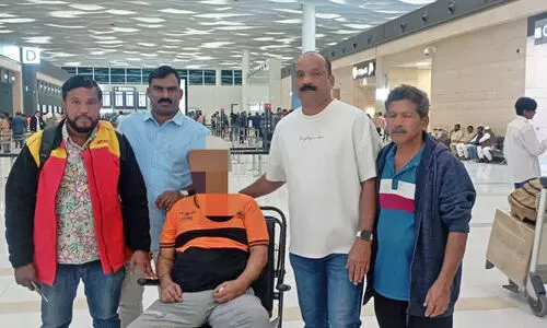 കാഞ്ഞങ്ങാട് സ്വദേശി പ്രദീപ് നാട്ടിലേയ്ക്ക് മടങ്ങി