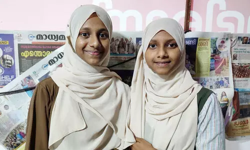 Adeepa Farhana and Amna Mariam