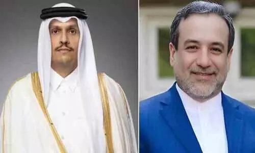 ഖ​ത്ത​ർ -ഇ​റാ​ൻ സ​ഹ​ക​ര​ണം ച​ർ​ച്ച​ചെ​യ്ത് നേ​താ​ക്ക​ൾ