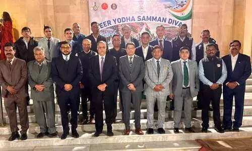 വീരയോദ്ധാക്കൾക്ക് പ്രണാമം: റിയാദിലെ ഇന്ത്യൻ എംബസിയിൽ വിമുക്തഭടന്മാരുടെ ദിനം ആചരിച്ചു