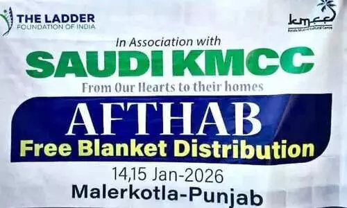 ഉ​ത്ത​രേ​ന്ത്യ​ൻ ഗ്രാ​മ​ങ്ങ​ൾ​ക്ക് ക​രു​ത​ലാ​യി റി​യാ​ദ് കെ.​എം.​സി.​സി; 3000 പു​ത​പ്പു​ക​ൾ കൈ​മാ​റി