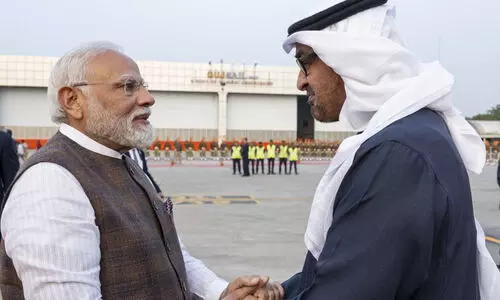 യു.എ.ഇ പ്രസിഡന്‍റ് നാളെ ഇന്ത്യയിലേക്ക്​; പ്രധാനമന്ത്രി നരേന്ദ്രമോദിയുമായി കൂടിക്കാഴ്ച നടത്തും