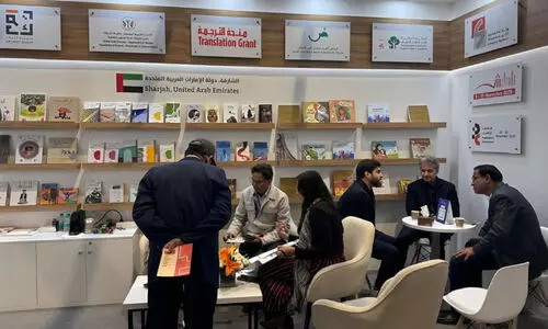 ന്യൂ​ഡ​ൽ​ഹി പു​സ്ത​ക​മേ​ള​യി​ൽ പ​​ങ്കെ​ടു​ത്ത്​ ഷാ​ർ​ജ ബു​ക്ക് അ​തോ​റി​റ്റി