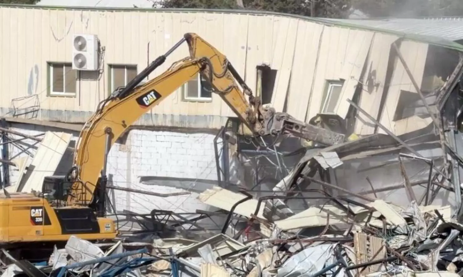 യു.എൻ.ആർ.ഡബ്ല്യു.എ ആസ്ഥാനം ഇസ്രായേൽ തകർത്തു