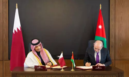 ഖ​ത്ത​ർ -ജോ​ർ​ഡ​ൻ ജോ​യ​ന്റ് ഹ​യ​ർ ക​മ്മി​റ്റി യോ​ഗം,  സു​പ്ര​ധാ​ന ക​രാ​റു​ക​ളി​ൽ ഒ​പ്പു​വെ​ച്ചു