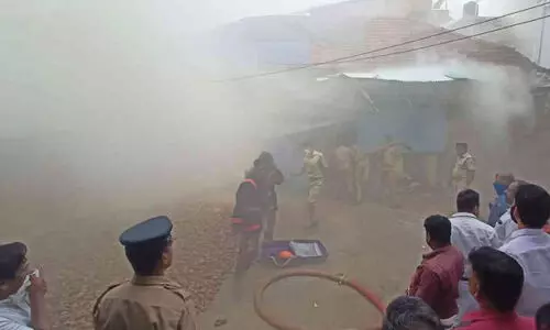 പേരാമ്പ്ര മില്ലിൽ വൻ തീപിടിത്തം