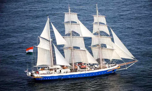 ലോക പര്യടനത്തിനൊരുങ്ങി ഐ.എൻ.എസ് സുദർശിനി