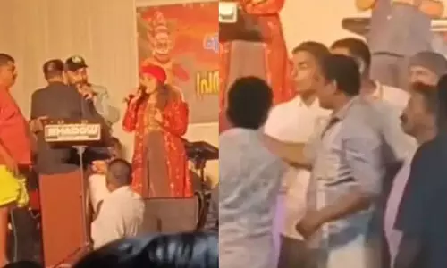 ക്ഷേത്രോത്സവത്തിനിടെ ഗണഗീതം പാടി; സി.പി.എം പ്രവർത്തകരെത്തി നിർത്തിവെപ്പിച്ചു, കണ്ണൂരിൽ സി.പി.എം-ബി.ജെ.പി സംഘർഷം