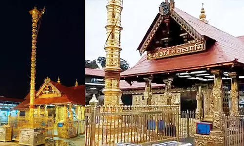 ശബരിമലയിലെ കോൺക്രീറ്റ് കൊടിമരം ചിതലരിച്ചതെങ്ങനെ?; കൊടിമരം പുനഃപ്രതിഷ്ഠയിലും കേസിന് സാധ്യത