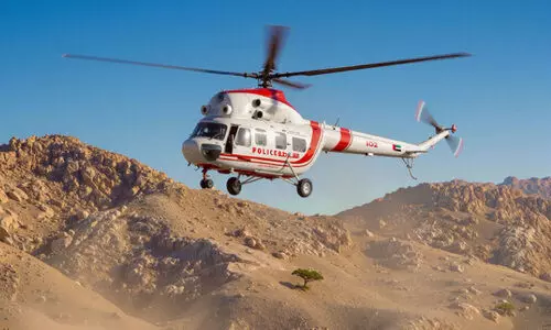 233 സു​ര​ക്ഷാ ദൗ​ത്യ​ങ്ങ​ള്‍ ന​ട​ത്തി റാ​ക് പൊ​ലീ​സ് എ​യ​ര്‍വി​ങ്