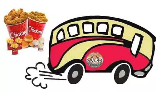 ബസിലിരുന്ന് ഓര്‍ഡര്‍ ചെയ്യാം, ഭക്ഷണം നിങ്ങളെ തേടിയെത്തും; ചിക്കിങ്ങുമായി കൈകോർത്ത് കെ.എസ്.ആർ.ടി.സി